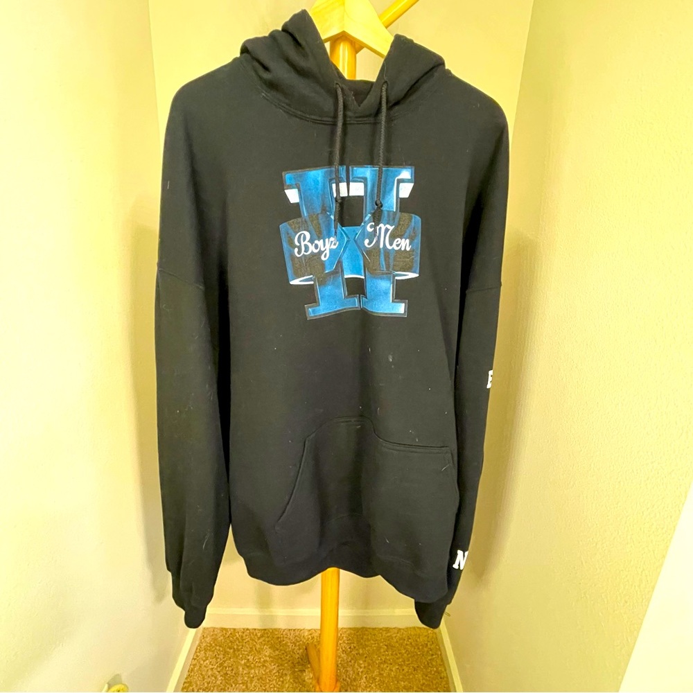 GILDAN - Boyz II Men Hooded Sweatshirt, Mens 3XL, Black
